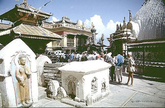Kathamandu Monkeytemple Nepal